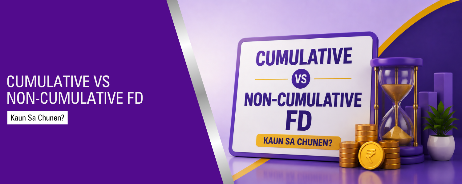 Cumulative vs Non-Cumulative FD - Kaun Sa Chunen?